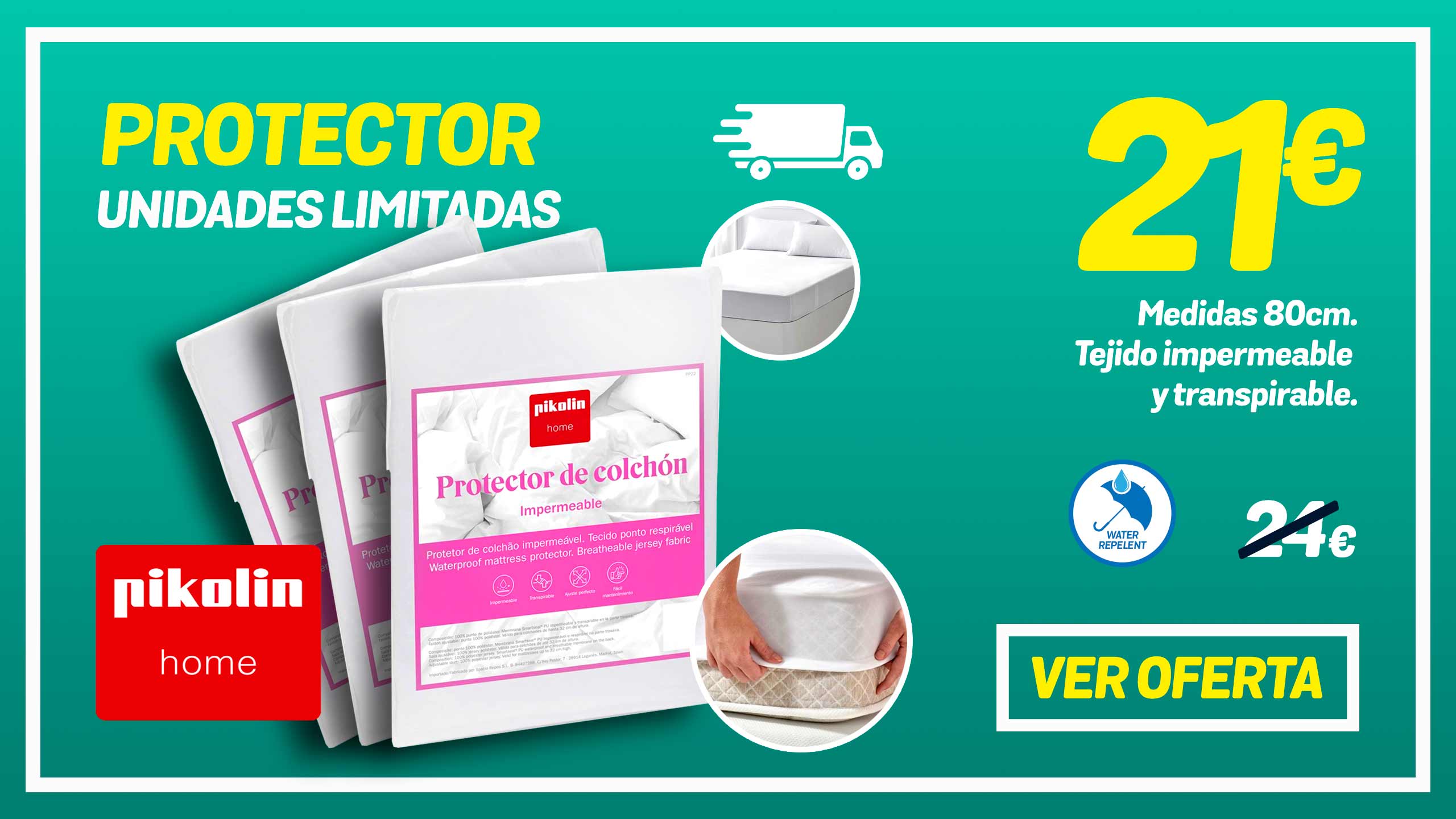 protector de colchón en oferta